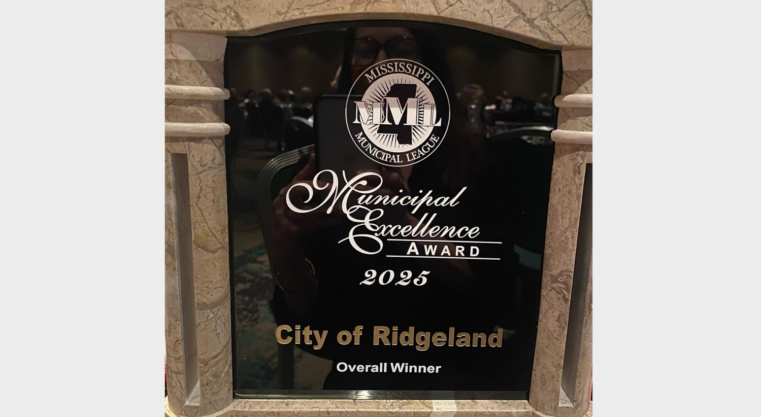 Ridgeland receives top municipal award